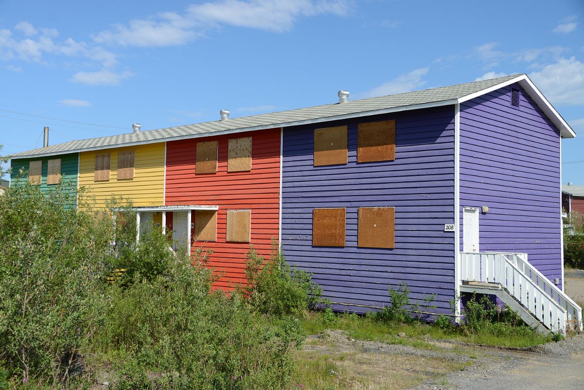 11 Abandoned Colourful Houses In Inuvik Northwest Territories